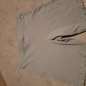Matilda Jane Gray Casual Shorts Smooth Design